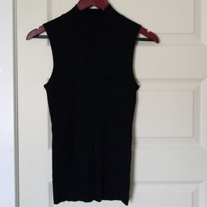 Fitted Black Tank Top